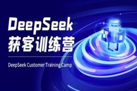 DeepSeek获客训练营AI电商教程 零基础入门到获客实操指南