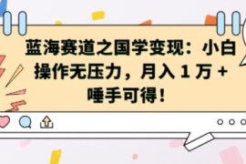 2024王阳明国学内容变现教程 小白零门槛操作可实现月入过万