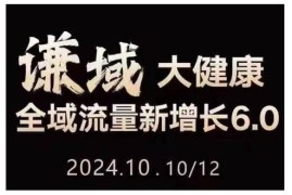 大健康全域流量增长实操指南 公域私域联动从定位到变现全攻略