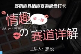 比高社群情趣赛道训练营 情趣用品项目从起盘到运营全攻略