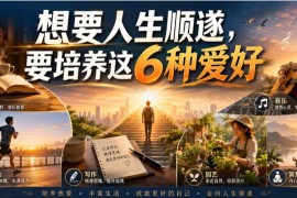 公众号付费文章干货 想要人生顺遂可培养的6种爱好盘点