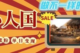 DeepSeek制作小人国微观短视频教程 小白易上手可快速涨粉变现