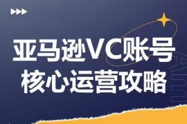 2024亚马逊VC账号核心运营玩法 全模块实操助卖家提GMV增利润