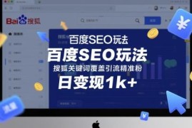 百度SEO实用玩法 搜狐关键词覆盖引流精准粉变现技巧分享