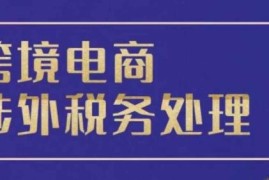跨境电商全球税务处理教程 各区域报税出口模式全解析
