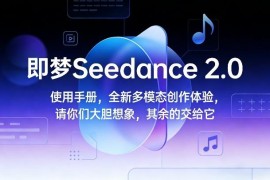 即梦Seedance 2.0使用指南 多模态AI视频创作功能及玩法全解析