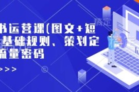 2025小红书运营系统课 覆盖图文短视频含规则定位流量全流程教学