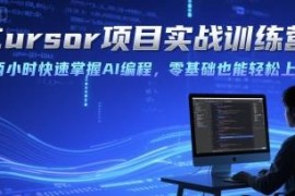 Cursor项目实战训练营 零基础两小时快速掌握AI编程技巧