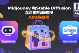 Midjourney搭配Stable Diffusion 多类目AI电商作图实操完整教程