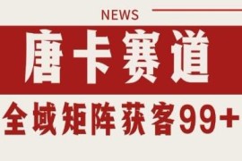 小红书抖音唐卡赛道引流获客 自热矩阵日引200+实操方法揭秘