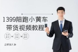 TikTok马来小黄车带货实操教程 跨境电商全流程陪跑教学