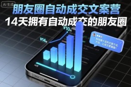 14天朋友圈自动成交文案营 学习高转化私域文案撰写方法
