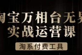 淘系万相台无界实战运营课 全模块实操全案例深度解析