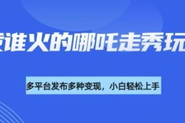 用DeepSeek制作高流量哪吒2人物走秀视频 多平台发布变现方法详解