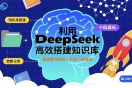如何使用DeepSeek高效搭建知识库 实现运营工作效率十倍提升