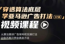 亚马逊SP广告底层算法拆解 从架构搭建到实操打法全攻略