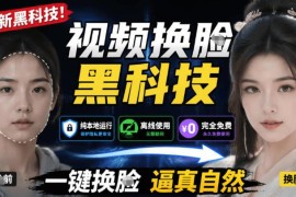 离线免费AI视频换脸工具AI FaceSwap 核心功能及使用注意事项