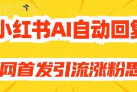 小红书AI自动回复脚本怎么用 引流涨粉实操思路分享