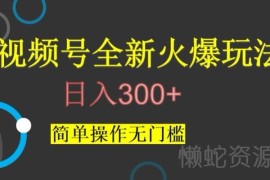 视频号最新低门槛增收玩法 无需直播带货新手可快速上手