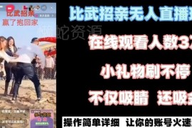 热门无人直播比武招亲玩法拆解 低门槛高收益实操项目指南