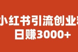 小红书创业粉引流实操攻略 低竞争赛道多元变现玩法详解