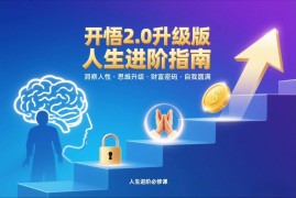 开悟2.0升级版人生进阶指南 洞察人性升级思维解锁财富实现圆满