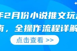 2025年2月小说推文最新玩法指南 全操作流程详细拆解