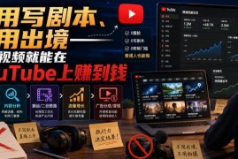 无需写剧本出镜 YouTube反应视频频道运营变现双语教程