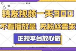 正规种草视频代发项目解析：无需看播放量粉丝量 数分钟可完成一单