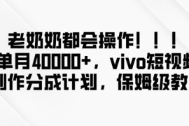 vivo短视频创作分成计划玩法揭秘 低门槛操作单月收益可达4万+