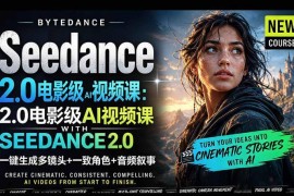 字节跳动Seedance 2.0操作教程 一键生成多镜头连贯角色音频叙事AI视频