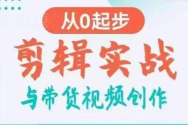 零基础学习剪辑与带货视频创作 掌握爆款思维助力涨粉带货
