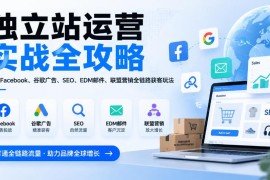 2026版独立站运营全攻略 覆盖建站获客求职全链路实操玩法
