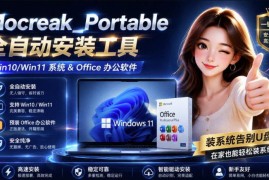 Mocreak工具使用指南 无需U盘自动安装Win10/11及Office方法