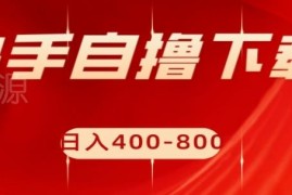 快手自撸下载项目实操指南 每日1小时可获400-800元收益