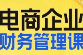 电商企业财务管理线上课 助力企业做好财税规划与风险管控