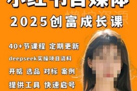 小红书电商自媒体创富课2.0版 实战打卡训练营全课程详解