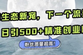 微信小绿书引流实操攻略 日引500+精准创业粉玩法详解