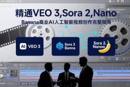VEO 3、Sora 2、Nano Banana商业AI视频创作从入门到精通指南