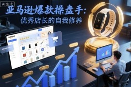 亚马逊爆款操盘手课程 优秀店长核心运营能力提升指南
