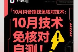 2024年10月抖音掉线免核对技术分享 效果不保证需自行测试