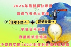 2024敦煌飞天无人直播玩法攻略 低门槛实现长期稳定营收