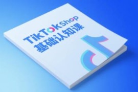 TikTok小店基础认知课 零基础掌握跨境电商运营全链路