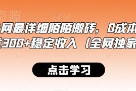 陌陌0成本搬砖项目全解析 无门槛稳定日收益300+实操玩法揭秘