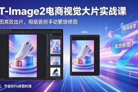 GPT-Image2电商视觉设计实战课 智能出图告别手动繁琐修图