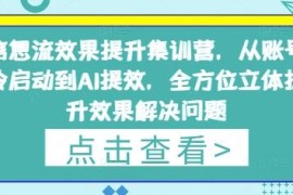 信息流投放效果提升课程 从冷启动到AI提效全链路实操讲解