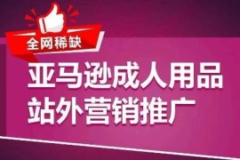 亚马逊成人用品站外营销推广 引流技巧与爆单实操全指南