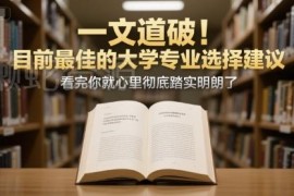 高考生及本科生专业选择指南 热门专业解析及避坑建议汇总