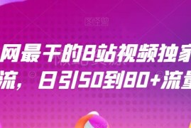 B站视频引流实操全攻略 可实现日均引流50-80+精准流量