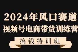 2024视频号电商带货特训营 零基础快速入局自媒体风口赛道